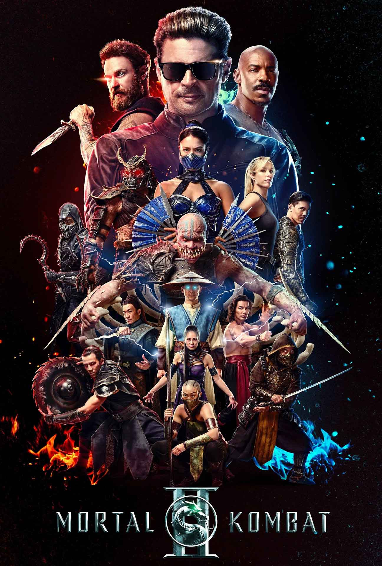 Movie Poster for Mortal Kombat 2.
